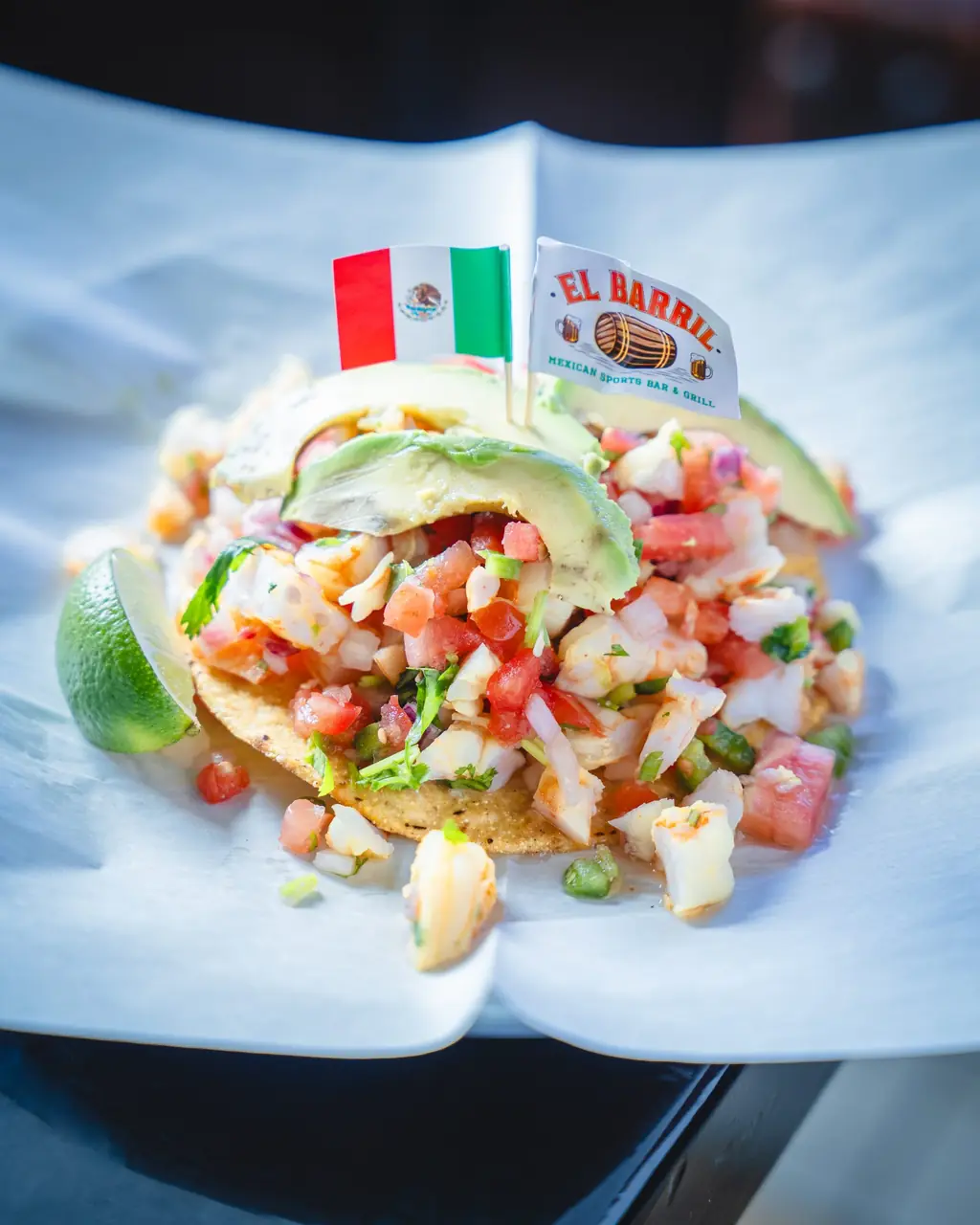 Tostadas Ceviche